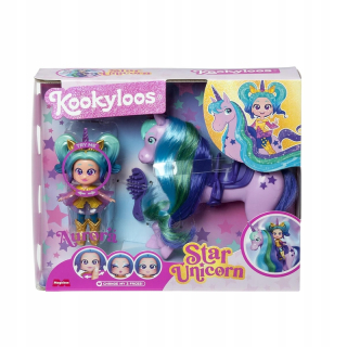 KOOKYLOOS Star Unicorn star Unicorn Bábika Aurora, figúrky